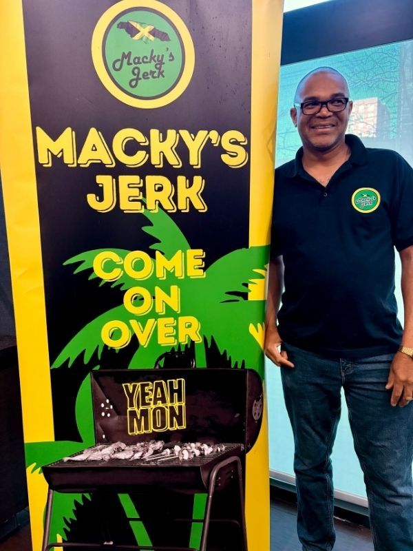 Reynor McIntyre, Chef/Owner of Macky’s Jerk. Reynor McIntyre, Chef/Owner of Macky’s Jerk.