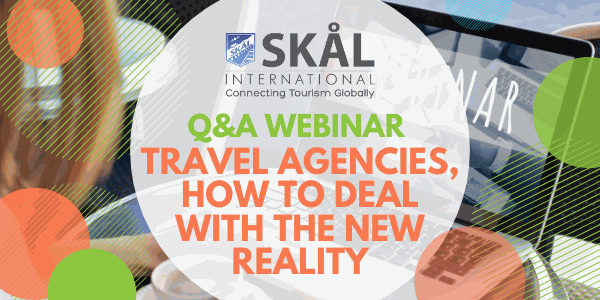 Webinar ‘Travel agencies, how to deal with the new reality' Webinar ‘Travel agencies, how to deal with the new reality'